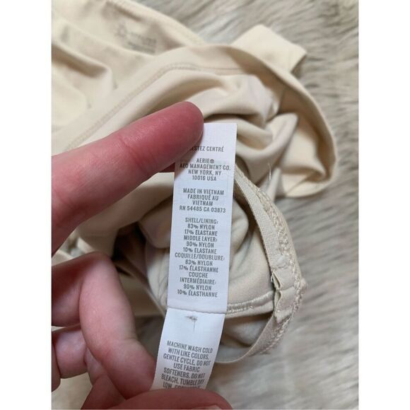 Aerie Real Xtra Recharge Least Support Sports Bra Crop XS - Picture 6 of 8